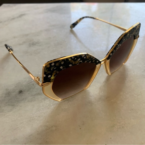 KREWE Accessories Krewe Octavia Plume To 24k Sunglasses Rare Find